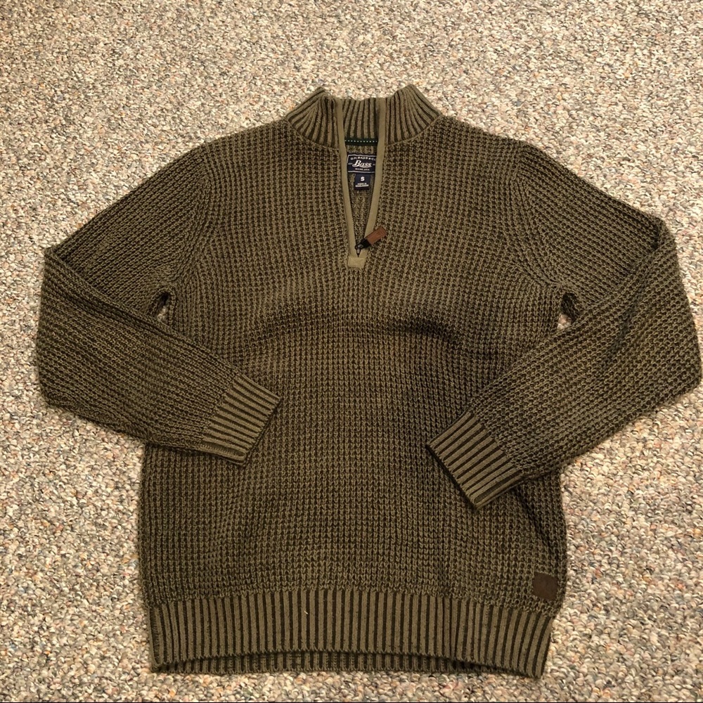 Bass & Co. Zip-Up Turtleneck